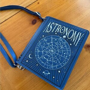 MAD Engine Blue Astronomy Shoulder Bag NWOT